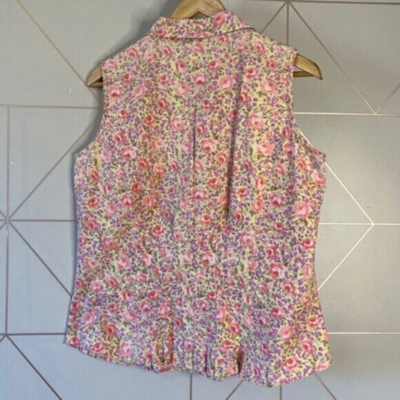 Vintage April Cornell Ditsy Floral Skirt Set - Picture 4 of 9